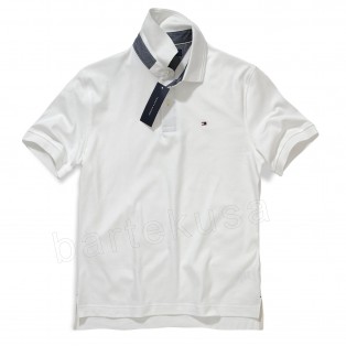 Koszulka Polo Tommy Hilfiger - Biala